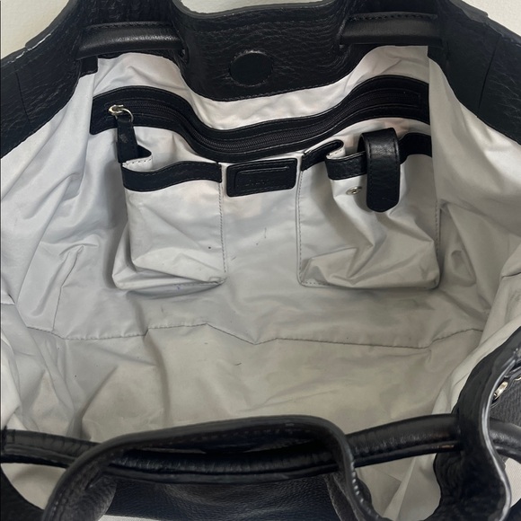 Cole Haan Black Leather Bag - Picture 9 of 17